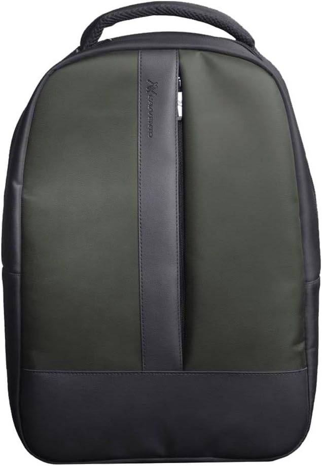 L'avvento Laptop Backpack, Made by High Quality Material with L’avvento Zipper Puller fits up to 15.6", Grey