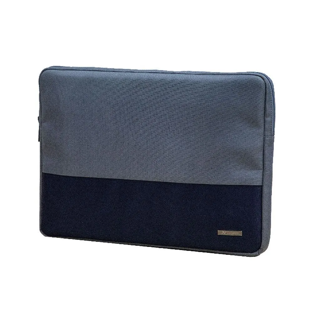 L'avvento Laptop Sleeve 14.1", made of Polyester Gray * Blue