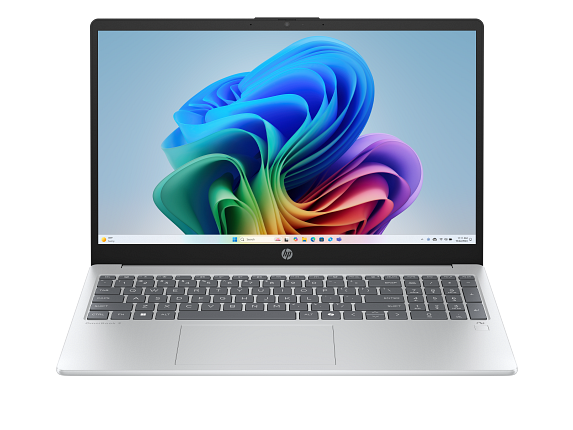 HP Omni Book 3 NG AI PC 15-fn0001ne- AMD Ryzen™ AI 5 330 APU-Ram16GB -Hard 512GB SSD Glacier Silver 15.6 FHD-3Years