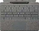 Microsoft - Surface Slim Pen (2nd Edition) and Pro Keyboard for Pro 13" (11th Edition), Pro 9, and Pro 8 - Platinum