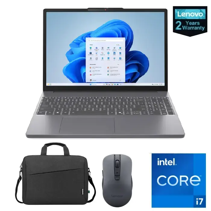 Lenovo IdeaPad Slim 3 15IRH10 - 13th Intel Core i7-13620H, 16GB DDR5-4800 Up to 24GB, 512GB SSD, , 15.3"  Dos //Aluminium 2 Years Warranty 