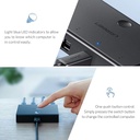 Ugreen USB 2.0 Sharing Switch 4X1 Black