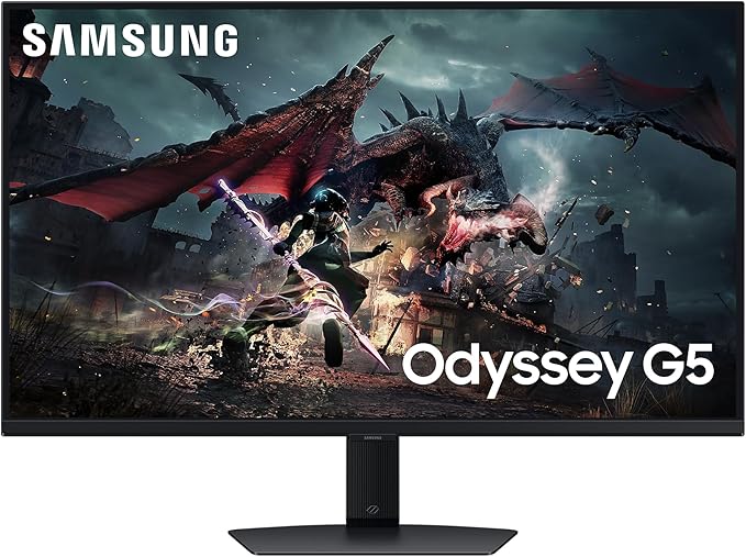 Samsung Odyssey S32DG502EU LED display 81.3 cm (32) 2560 x 1440 pixels Quad HD Black Maximum refresh rate 180 Hz 