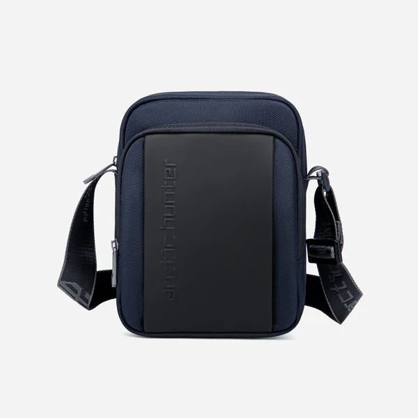 Arctic Hunter K00542-BLU Men’s Crossbody Sling Bag – Multi-Pocket Anti-Theft Waterproof Shoulder Bag – Blue