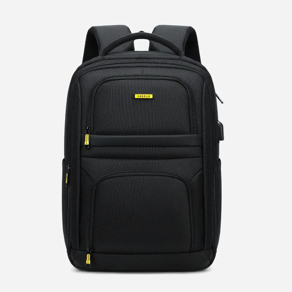 Rahala Backpack for Men Women 15.6-inch Laptop Bag-RAL 801-Black