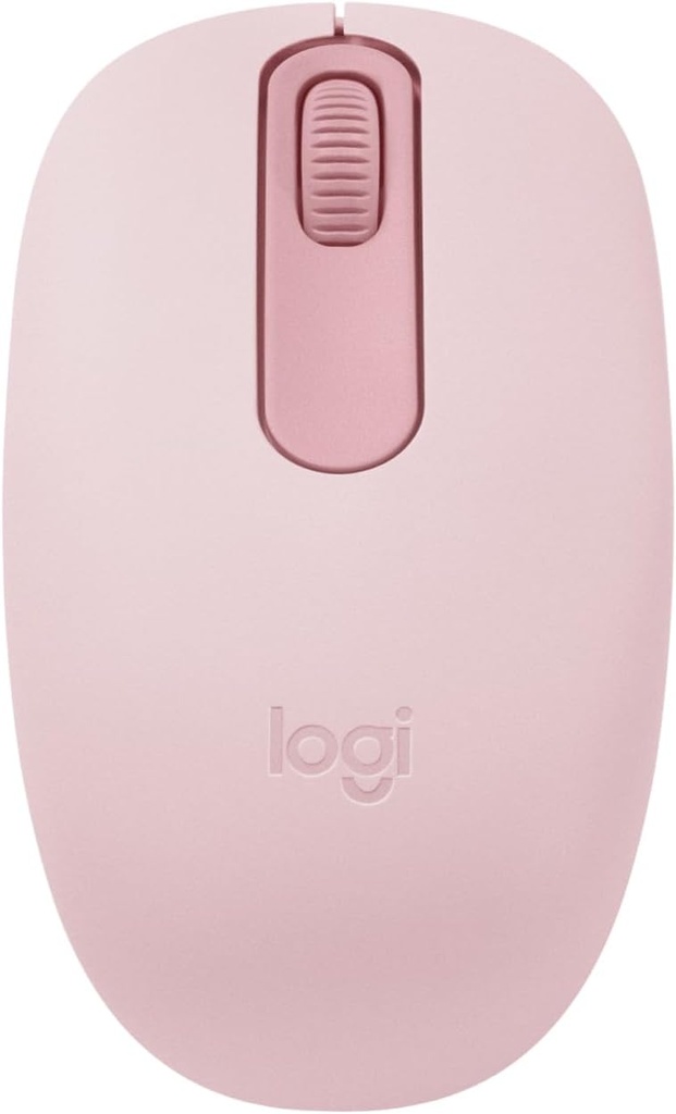 Logitech M196 Bluetooth Wireless Mouse, Compact and Portable Mouse for Laptops, Tablets Smooth Tracking, Compatible with PC and Mac, Windows and macOS - Rose