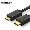 Ugreen Cable DP Male to HDMI Male-4K-30Hz 1m (Black)10238