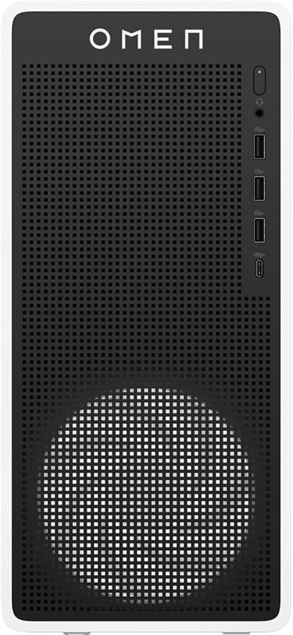 HP OMEN 35L Gaming Desktop -GT17-0009ne-INTEL i5-14400F- RAM 32GB (2x16GB) DDR5- SSD 1T 2280 PCIe NVMe- NVIDIA GeForce RTX 5060 8GB - Black Stealth - Windows 11 Plus