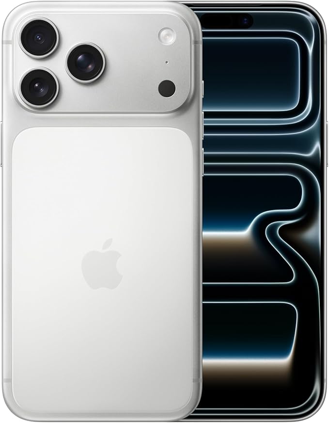 Apple iPhone 17 Pro Max 256GB eSIM Smartphone – Silver – 6.9-inch Display – Model A3525 – MFY84J/A