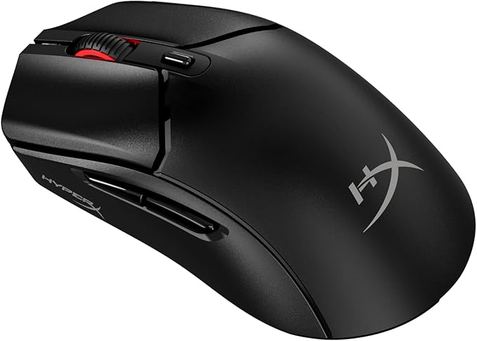 HyperX Pulsefire Haste 2 Core Wireless – lightweight gaming mouse with 12000 DPI sensor, dual wireless, 100-hour battery, and RGB lighting