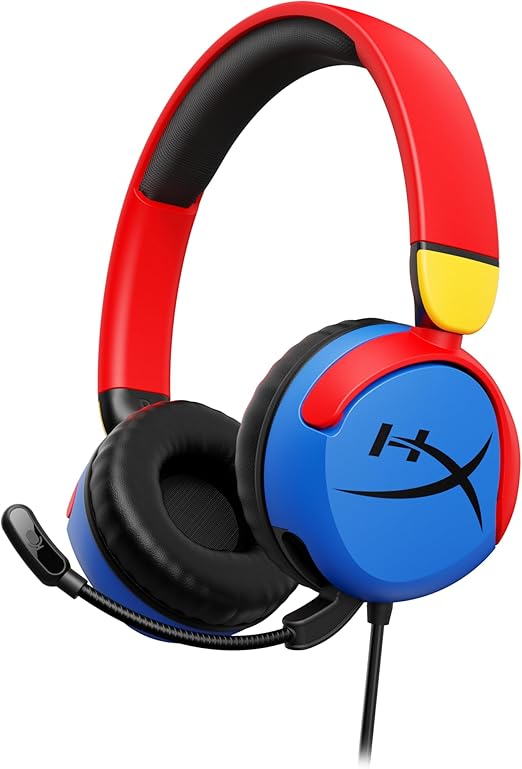 HyperX Cloud Mini Kids Gaming Headset  (Multi-Color) 