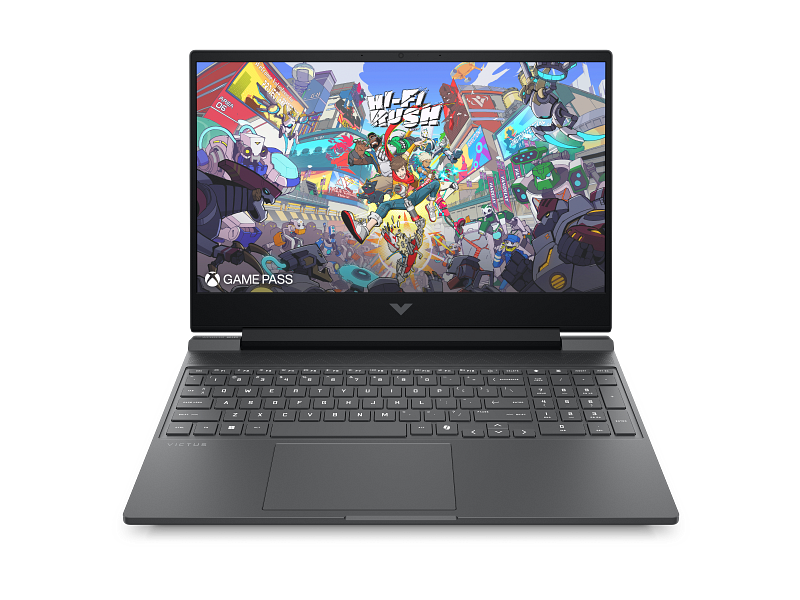 HP Victus 15-fb3015ne -AMD Ryzen™ 7- 7445H-RAM (2*8)16GB DDR5 PC 5600-Hard 512SSD NVME-NVIDIA® GeForce RTX™ 4050 GPU 6GB DDR6-15.6" diagonal, FHD (1920 x 1080), 144 Hz, IPS-Windows 11 Home-3years-silver