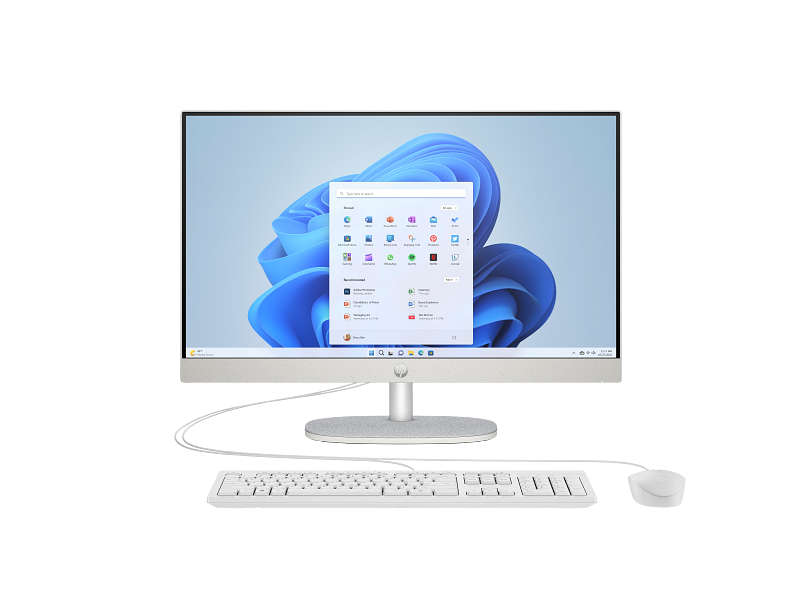 HP-All-in-One 24 cr0342nh PC 1334U I5 8GB 512GB TOUCH-WHITE 