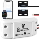 eKyro Smart Garage Door Opener - Universal WiFi Remote Controller Compatible with Alexa, Google Home, iPhone, Siri, Android, Door Left Open Alert, Door Security Systems