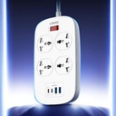 LDNIO 4 POWER SOCKET+USB-C X 2 + USB-A X2
