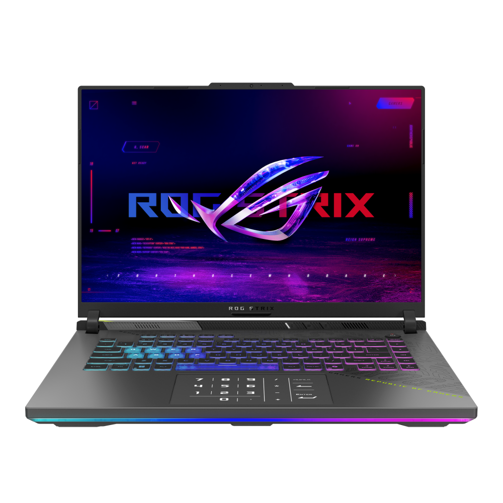 ASUS ROG Strix G16 Laptop G614PH-RV161W AMD Ryzen 9-8940HX-DDR5 16GB-1TB SSD-RTX™ 5050-16 FHD+ 16:10 (1920 x 1200, WUXGA) 165HZ -Win11