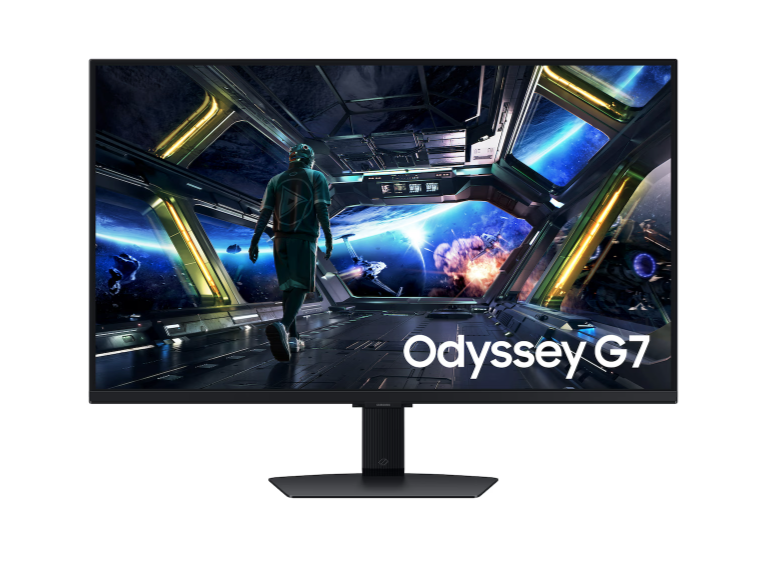 SAMSUNG Monitor-32- G7 G70D Odyssey 4K (3,840 x 2,160) 144Hz 1Ms Fast IPS HDMI 2.1 / 3.0 USB Hub, WiFi5+BT 5.2 | 