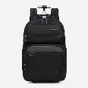 Arctic Hunter LG00656 Rolling Laptop Backpack – Wheeled Business Travel Laptop Trolley Backpack – Durable Carry-on Laptop Bag – Black