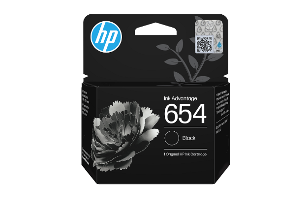 HP 654 Black Original Ink Advantage Cartridge 