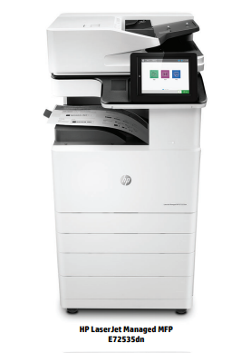 HP LaserJet Managed Flow MFP E72535