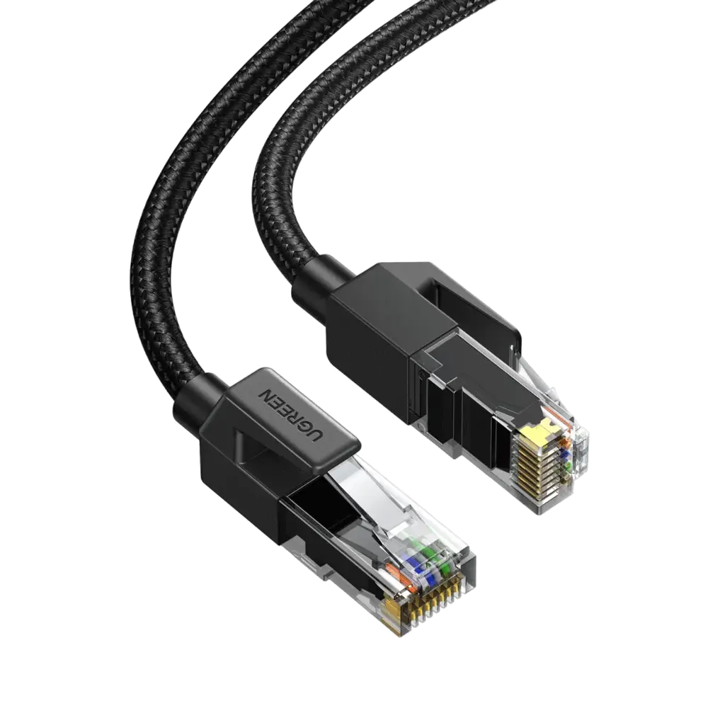 UGREEN    50184  NW101   Cat 6 UMTP Pure Copper Ethernet  Flat Cable 1m (Black)