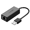 UGREEN 20254 CR110  USB 2.0 10/100Mbps  Ethernet Adapter (Black)