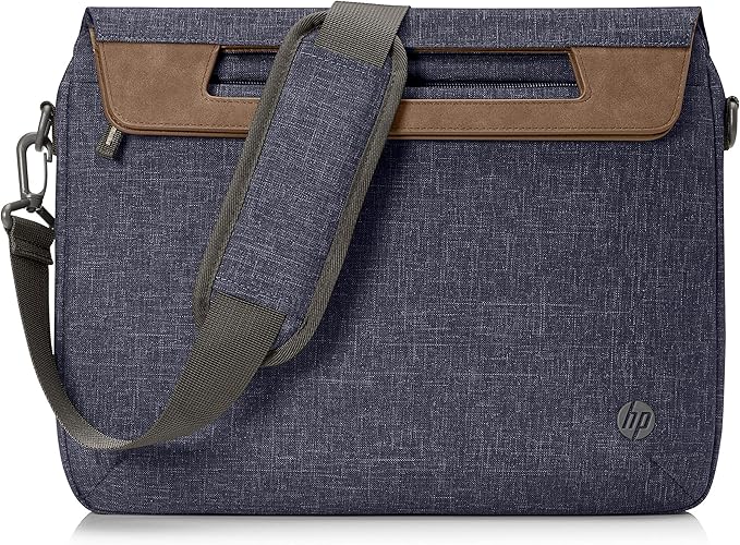 HP Renew Slim 14" Laptop Briefcase 1A215AA – Slim Business Laptop Carrying Case – Sustainable Eco-Friendly HP Laptop Bag – Professional Travel Sleeve