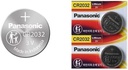 Panasonic 3v CR2032 Lithium Batteries