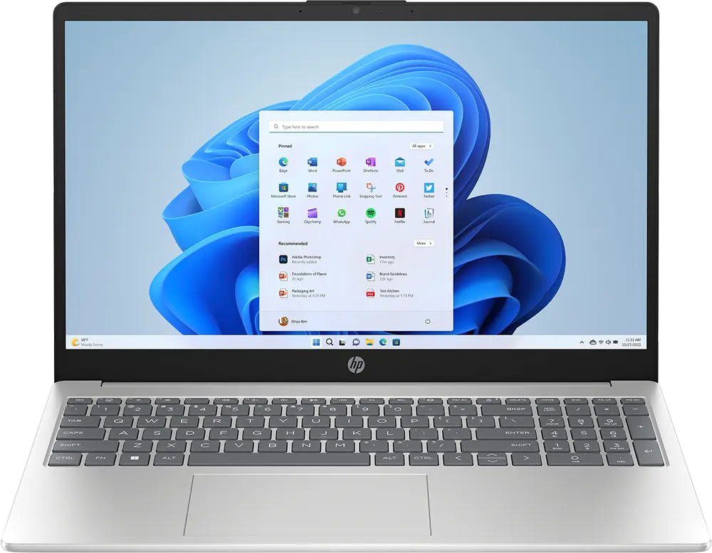 HP Laptop 15-fc0063ne-Ryzen 7-7730U 16GB DDR4 1DM 3200-512GB PCIe Value -AMD Radeon Graphics-15.6 FHD (1920x1080) AG IPS 300 nits Narrow border flat-Windows 11 Home Single-3years (Silver)