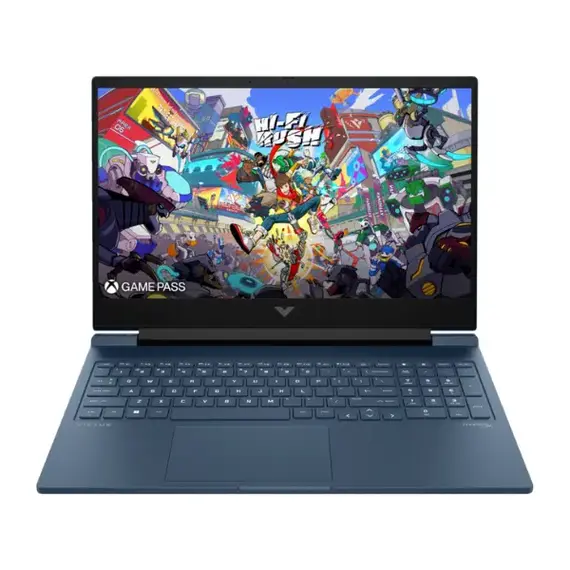 HP Victus 16-r1046ne Gaming - i7-14700HX 20-Cores, NVIDIA GeForce RTX 4050 6GB GDDR6 Graphics, 16GB DDR5-5600 MHz, 1TB SSD, 16.1" FHD (1920X1080) IPS 300 nits 144Hz, 4-Cell 70 Wh Battery, Dos - Performance blue 