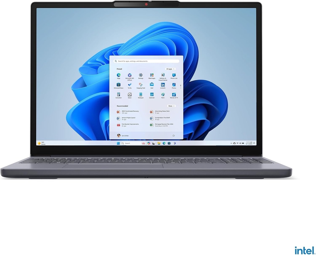 Lenovo IdeaPad Slim 3 15IRH10 - 13th Intel Core i7-13620H, 16GB DDR5-4800 Up to 24GB, 512GB SSD, Integrated Intel UHD Graphics, 15.3" WUXGA (1920x1200) IPS 300nits Anti-glare 45% NTSC 60Hz, Dos -Aluminum (Top)-Luna Grey 