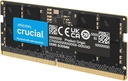 Crucial 16GB DDR5 4800MHz CL40 Laptop Memory, SODIMM 262-Pin Module, Compatible with 12th Gen Intel Core, CT16G48C40S5