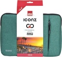 ICONZ California Sleeve Bag 13.3 Green-2038.