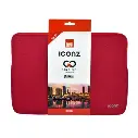 ICONZ LAPTOP SLEEVE 2036 RED 13.3 2036.