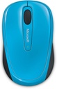 Microsoft Wireless Mobile Mouse 3500 Cyan- MO209-PN