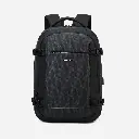 Rahala Backpack for Men 20L Office Travel Backpack Casual Laptop Bag with 15.6-inch Laptop Pocket Water-resistant Multi-pockets Large Capacity College Backpack EF91M-Black