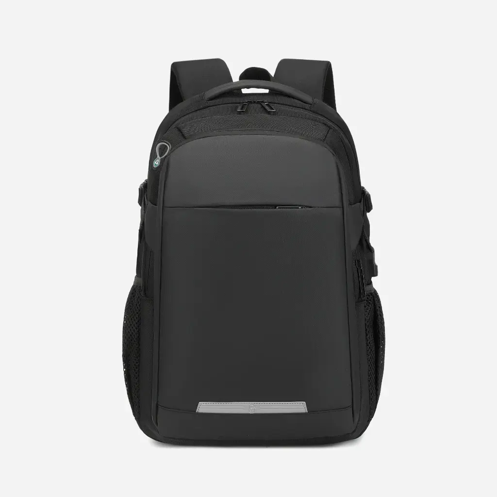 Rahala- RAL2300-Black-Casual Laptop Travel Bag, Waterproof Backpack with USB Charging Port for Men a