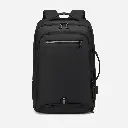 Rahala- RAL5306-Black bags for men backpack for men bags for school laptop backpack - Expandable - W