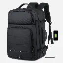 RAHALA-2201 -Black Backpack and Laptop 17 Inch Large Capacity Strong Material for Day/Travel/Trips/U