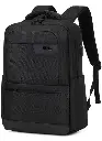 Rahala-Rl-502- Black 15.6-Inch Laptop Large Capacity Waterproof Business USB Charging Backpack.