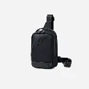 Arctic Hunter XB00693 TMS Chest Sling Bag – Waterproof Anti-Theft Crossbody Travel Bag with USB Charging Port – Black (XB00693-BLK)