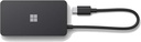 Microsoft - USB-C Travel Hub - Black