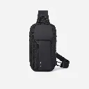 RAHALA Sling Bag for MenTravel Crossbody Bag, Water-Resistant Handbag with Multi-Pocket Organizer