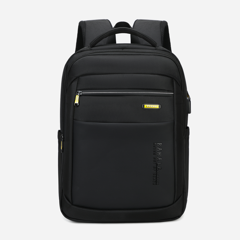 Rahala Backpack for Men Women 15.6-inch Laptop Bag RAL-804 BLACK