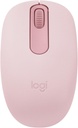 Logitech M196 Bluetooth Wireless Mouse, Compact and Portable Mouse for Laptops, Tablets Smooth Tracking, Compatible with PC and Mac, Windows and macOS - Rose