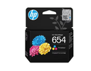 HP 654 Tri-color Original Ink Advantage Cartridge
