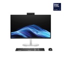 HP 27" All-in-One AI Desktop PC – Intel® Core™ Ultra 7 255U Processor – 8GB RAM – 512GB SSD – FHD IPS Touch Display – UMA – FreeDOS – White – HP AIO 27-cr Series