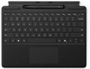 Microsoft Surface Pro Keyboard with Pen Storage and Slim Pen 2, for Surface Pro 11, 9 and 8, Instant Copilot, 4,096 Pressure Levels, Zero Force Inking, Alcantara Material, Magnetic, Black