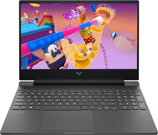 HP Victus Gaming Laptop 15-fb3021ne-Ryzen 7-7445HS 16GB DDR5 1DM 5600-512GB PCIe Gen4 Value-NVIDIA GeForce RTX 3050 6GB VRAM-15.6 FHD (1920x1080) AG IPS 144Hz 300 nits -Windows 11 Home Single-3years (Silver)